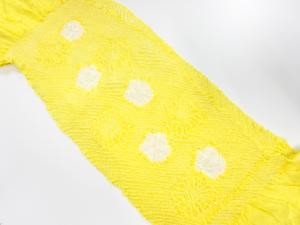 正絹　絞り　帯揚げ